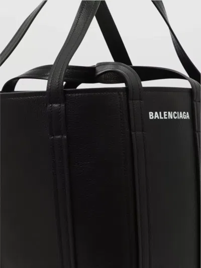 Balenciaga Top Handles Shoulder Strap Tote Bags In Black