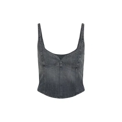 BALENCIAGA TOPS BLACK