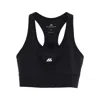 Balenciaga Black Activewear Sleeveless Top In Matt Nylon Blend In Black
