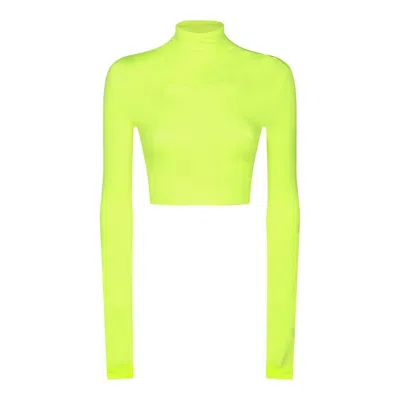 Balenciaga Topwear In Fluo Yellow