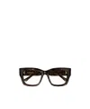 Shop Balenciaga Tortoiseshell Square-frame Glasses In Black