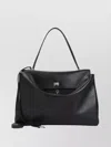 Balenciaga Tote Bag Structured Top Handle In Black