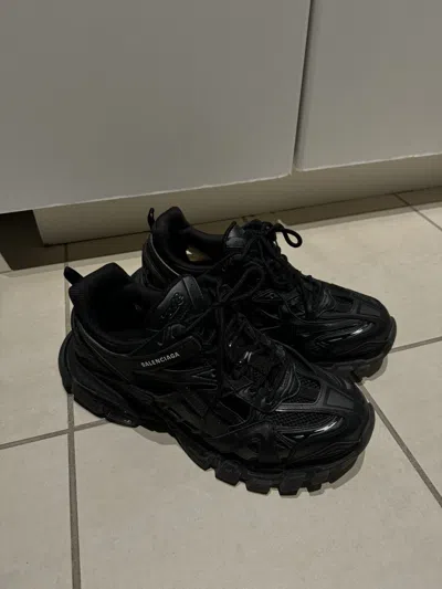 Pre-owned Balenciaga Track 2 Sneakers In Black