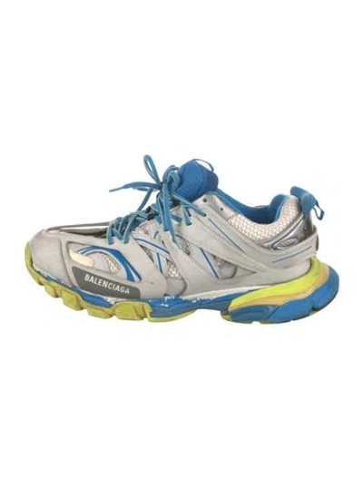 Pre-owned Balenciaga Track Athletic Sneakers In Blue
