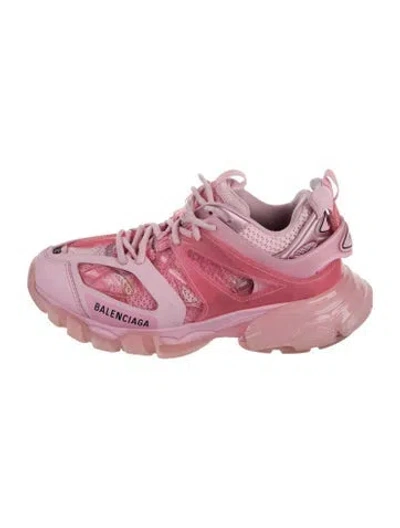 Pre-owned Balenciaga Track Athletic Sneakers In Pink