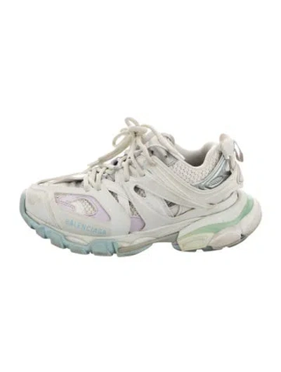 Pre-owned Balenciaga Track Athletic Sneakers In White