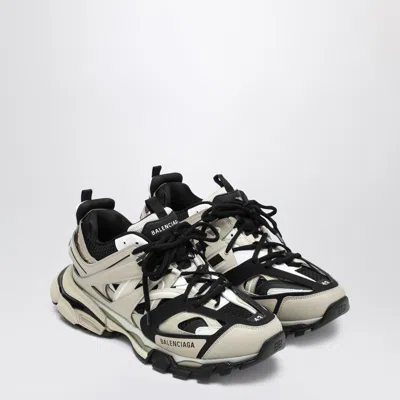 BALENCIAGA TRACK BEIGE/BLACK MESH AND NYLON TRAINER