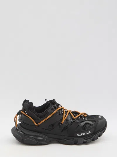 Balenciaga Track Blckorange Polyurethane Polyester Sneakers In Multi