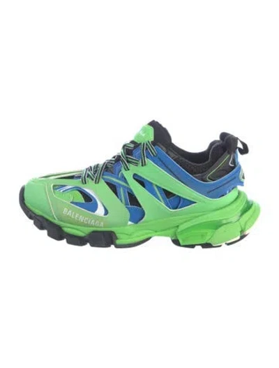 Pre-owned Balenciaga Track Chunky Sneakers In Blue