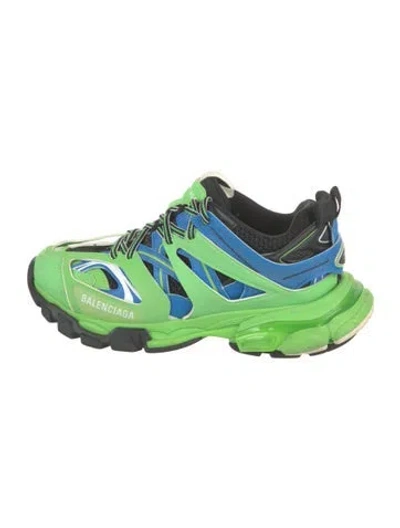 Pre-owned Balenciaga Track Chunky Sneakers In Green