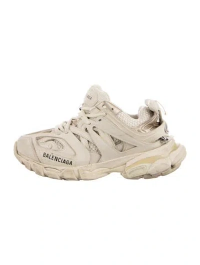 Pre-owned Balenciaga Track Chunky Sneakers In Neutral