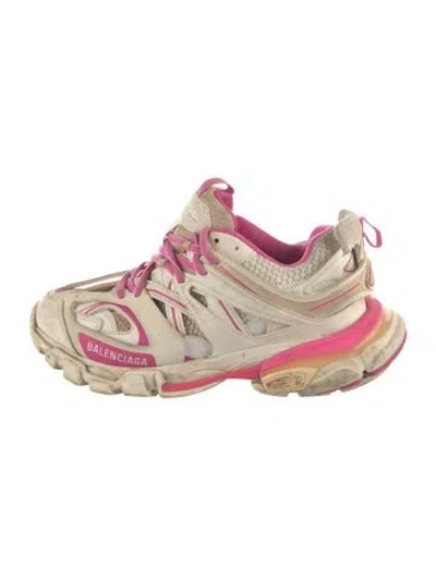 Pre-owned Balenciaga Track Chunky Sneakers In White