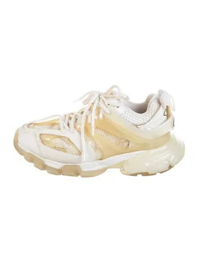 Pre-owned Balenciaga Track Clear Sole Chunky Sneakers In White