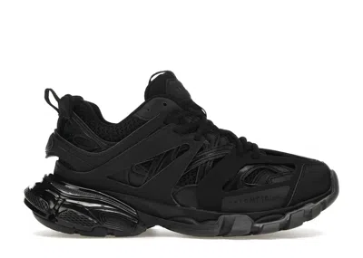 Pre-owned Balenciaga Track Clear Sole (women's) Sneakers In Black
