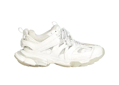 Pre-owned Balenciaga Track Glow (women's) Sneakers In White