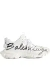 Balenciaga Track Graffiti-print Sneakers In White