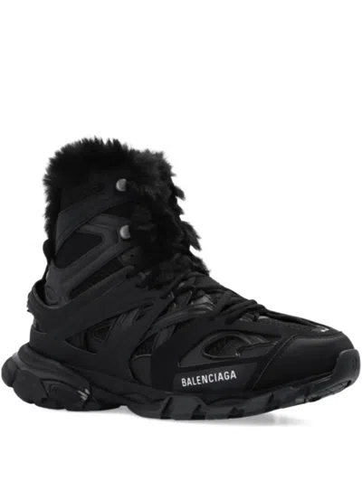 Balenciaga Track Hike Sneakers In Black