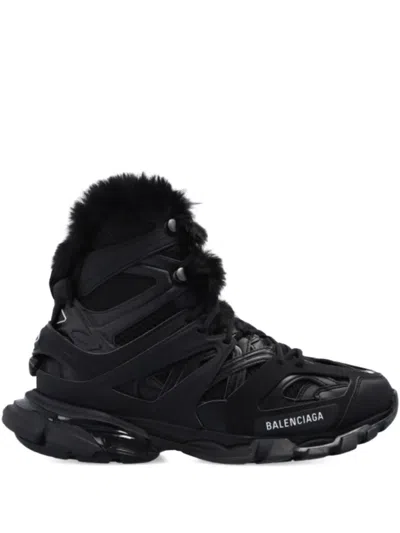 Balenciaga Track Hike Sneakers In Black