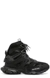 Balenciaga Track High-top Sneakers In Black