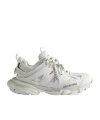 Balenciaga Track Lace-up Sneakers In White