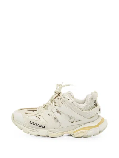 Pre-owned Balenciaga Track Lace-up Low-top Sneakers In Neutrals