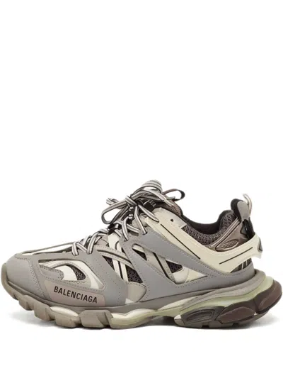 Pre-owned Balenciaga Track Layered Mesh Sneakers