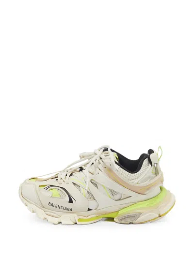 Pre-owned Balenciaga Track Layered Sneakers In Neutral