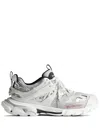 Balenciaga Track Low-top Sneakers In Silver