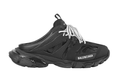 Pre-owned Balenciaga Track Mule (women's) Sneakers In Black