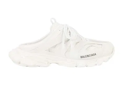 Pre-owned Balenciaga Track Mule (women's) Sneakers In White