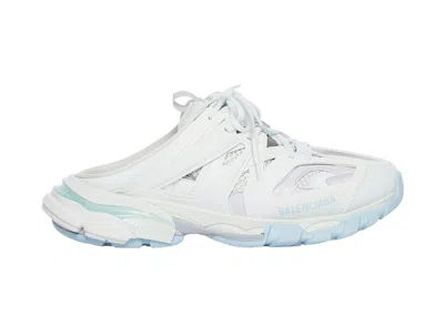 Pre-owned Balenciaga Track Mule (women's) Sneakers In White/pastel