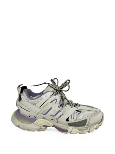 Pre-owned Balenciaga Track Multi-panel Sneakers In White