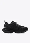 BALENCIAGA TRACK NYLON AND MESH LOW-TOP SNEAKERS
