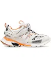 Balenciaga Multicolor Mesh And Rubber Track Sneakers In Neutrals