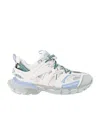 Balenciaga Track Nylon And Mesh Low-top Sneakers In White