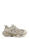 Balenciaga Women Track Recycled Mesh And Nylon Sneakers In Neutral