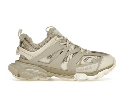Pre-owned Balenciaga Track Recycled Sole (women's) Sneakers In Beige