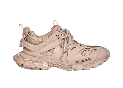 Pre-owned Balenciaga Track Recycled (women's) Sneakers In Beige