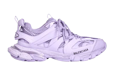 Pre-owned Balenciaga Track Recycled (women's) Sneakers In Purple