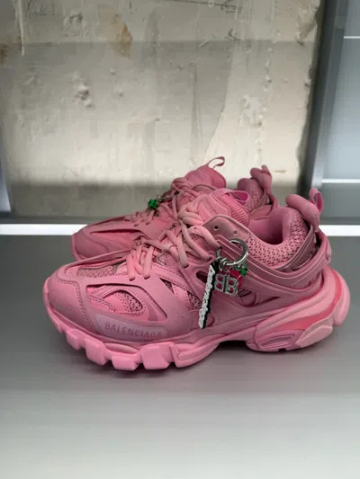 Balenciaga Track Running Shoes In Pink