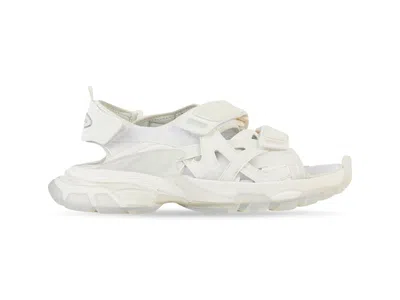 Pre-owned Balenciaga Track Sandal Clear Sole (women's) Sneakers In White