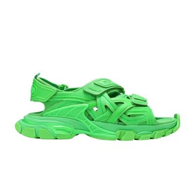 Pre-owned Balenciaga Track Sandal 'fluo Green' | Men's Size 44