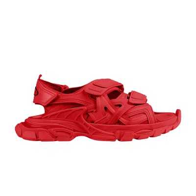 Pre-owned Balenciaga Track Sandal 'red' | Men's Size 44