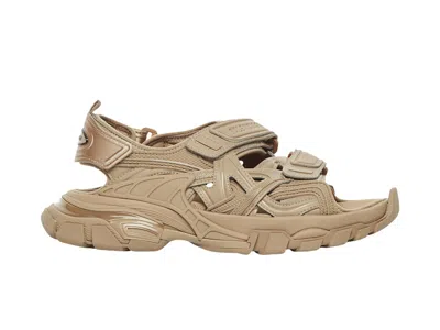 Pre-owned Balenciaga Track Sandal (women's) Sneakers In Beige