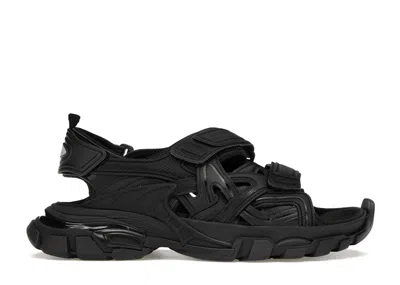 Pre-owned Balenciaga Track Sandal (women's) Sneakers In Black