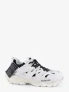 Balenciaga Track Shirt Polyurethane Sneakers With Side Logo In White