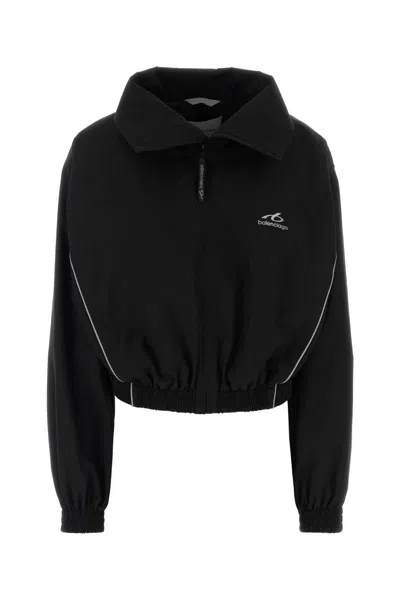 Balenciaga Track Skiwear Jacket For Women In Black