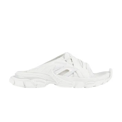 Pre-owned Balenciaga Track Slide Sandal 'white' | Men's Size 41