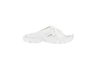 Pre-owned Balenciaga Track Slide (women's) Sneakers In White