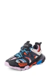 Balenciaga Track Sneaker In Black/orange/blue